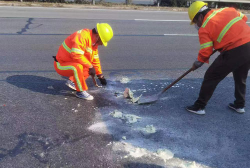 巫溪公路下沉注浆加固